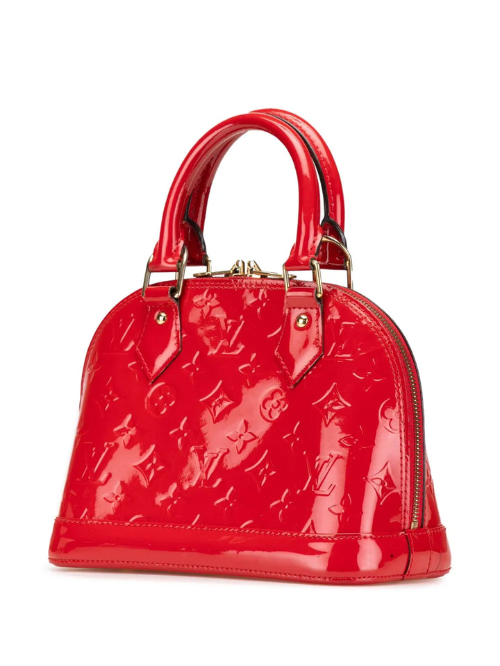 Pre-OwnedLouis Vuitton Pre-Owned2015 Monogram Vernis Alma BB satchel