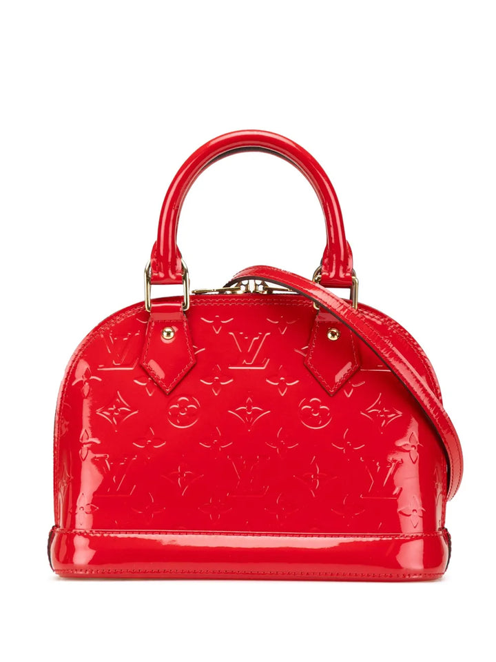Pre-OwnedLouis Vuitton Pre-Owned2015 Monogram Vernis Alma BB satchel