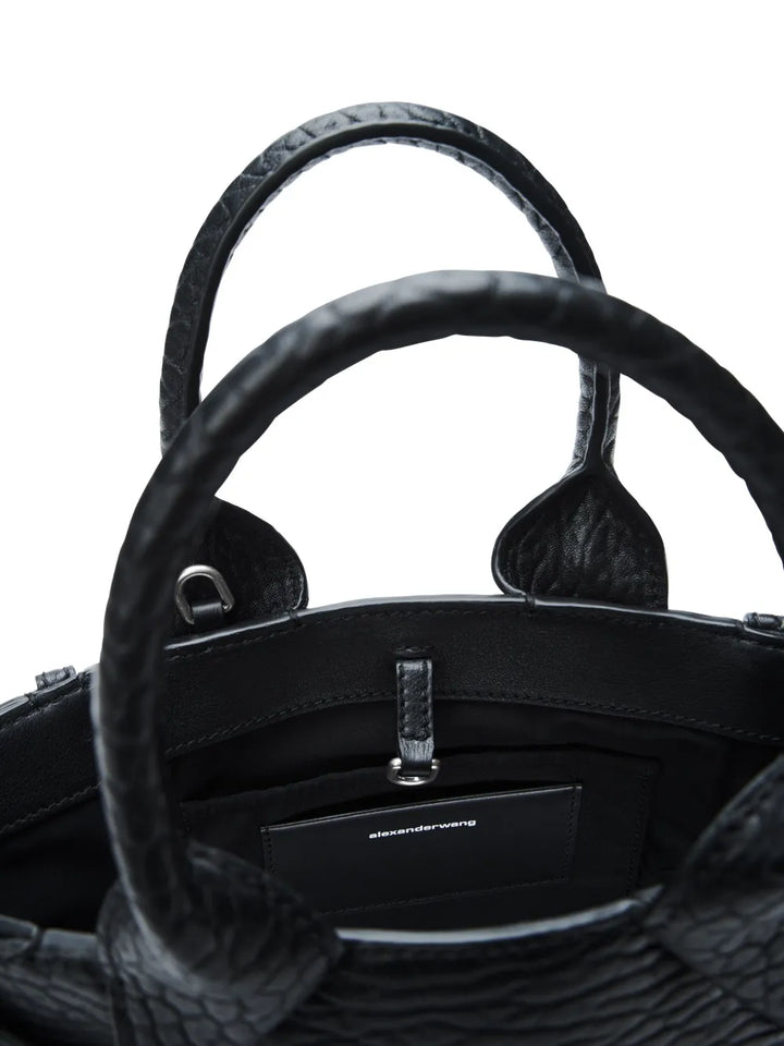 Alexander Wangbuckle-detail studded tote bag