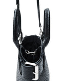 Alexander Wangbuckle-detail studded tote bag