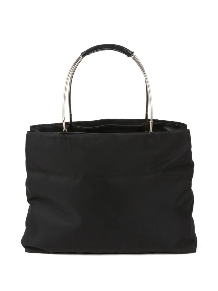 Pre-OwnedPrada Pre-Owned2010s triangle-logo tote bag