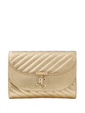 Jimmy ChooCurve clutch bag