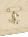 Jimmy ChooCurve S quilted crossbody bag