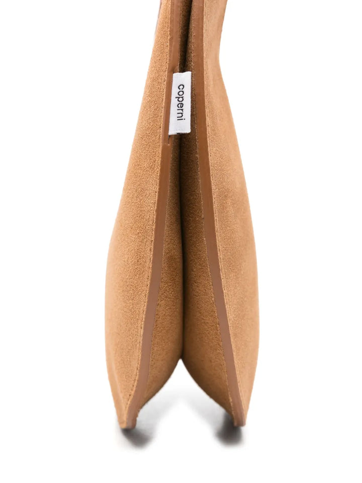 Copernismall suede shoulder bag