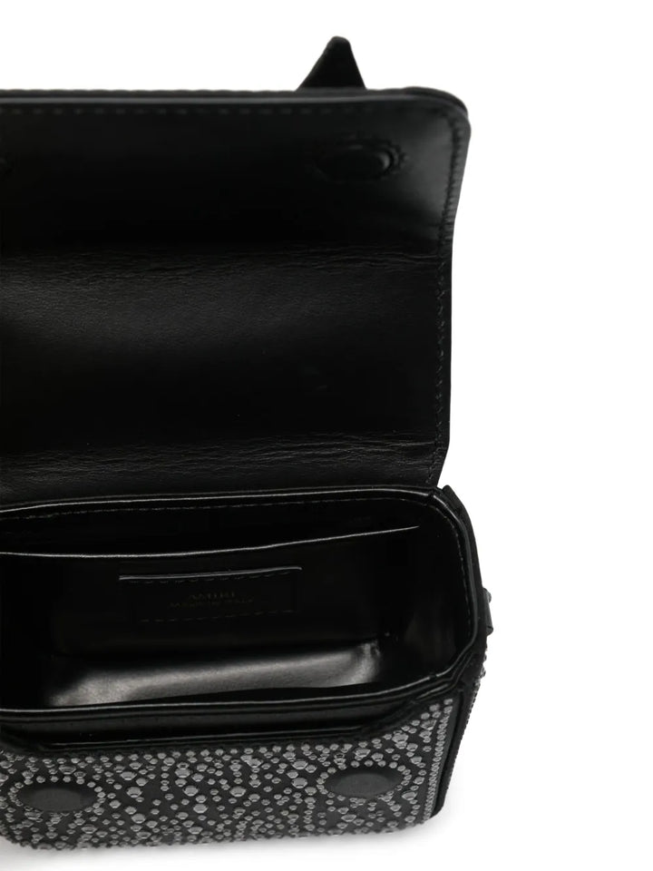 AMIRIrhinestone-embellished mini bag