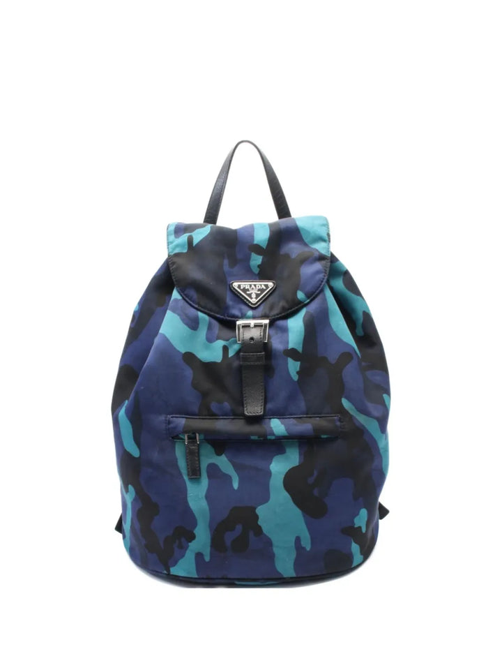 Pre-OwnedPrada Pre-Owned2000s Tessuto Camouflage backpack