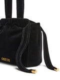 PatouEvening velvet drawstring bag