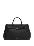 Manu Atelierbuckle-fastening leather tote bag