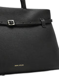 Manu Atelierbuckle-fastening leather tote bag