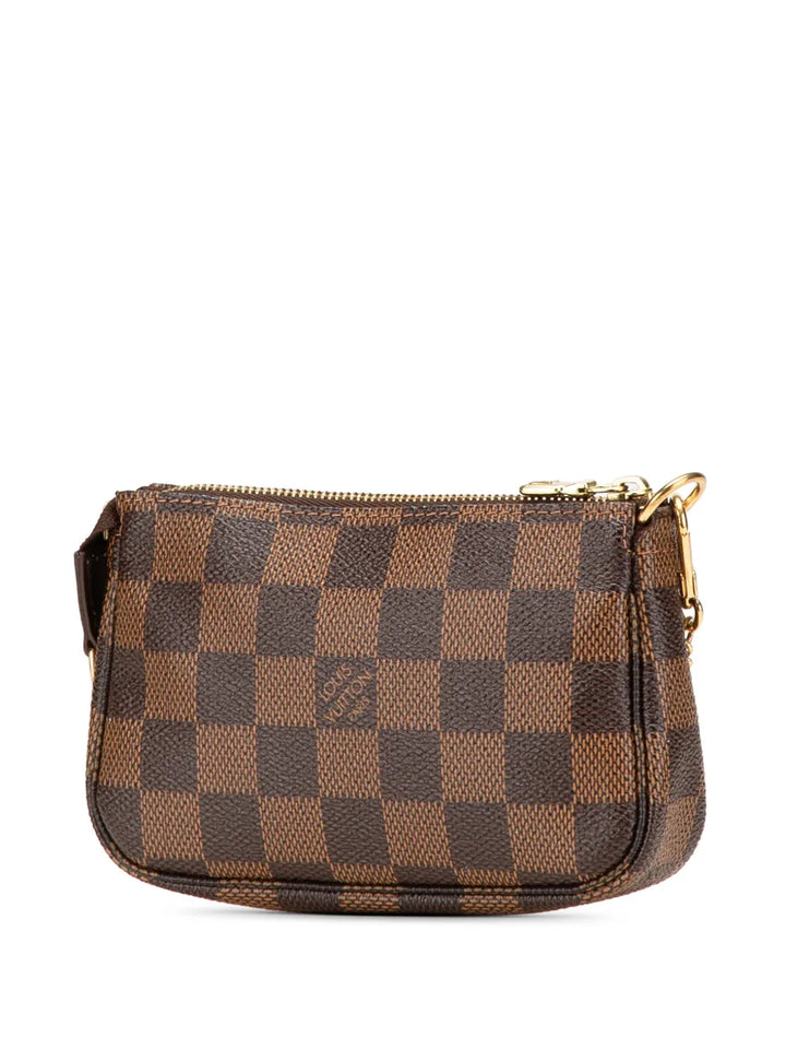 Pre-OwnedLouis Vuitton Pre-Owned2008 Damier Ebene Trunks and Bags Mini Pochette Accessoires handbag