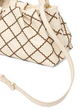 Themoirthena diamond-pattern tote bag