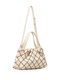 Themoirthena diamond-pattern tote bag