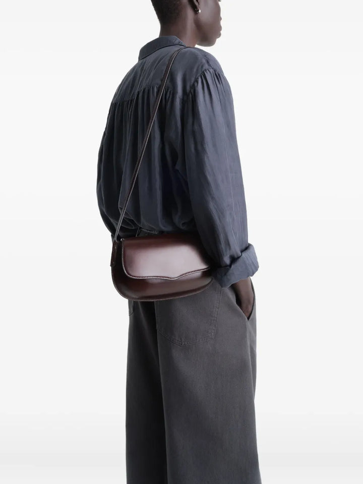 LEMAIREBelly leather crossbody bag