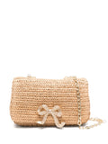 Self-Portraitbow-detail shoulder bag