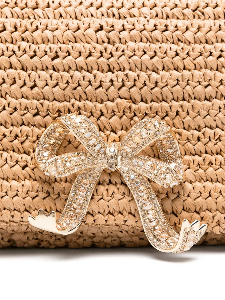 Self-Portraitbow-detail shoulder bag