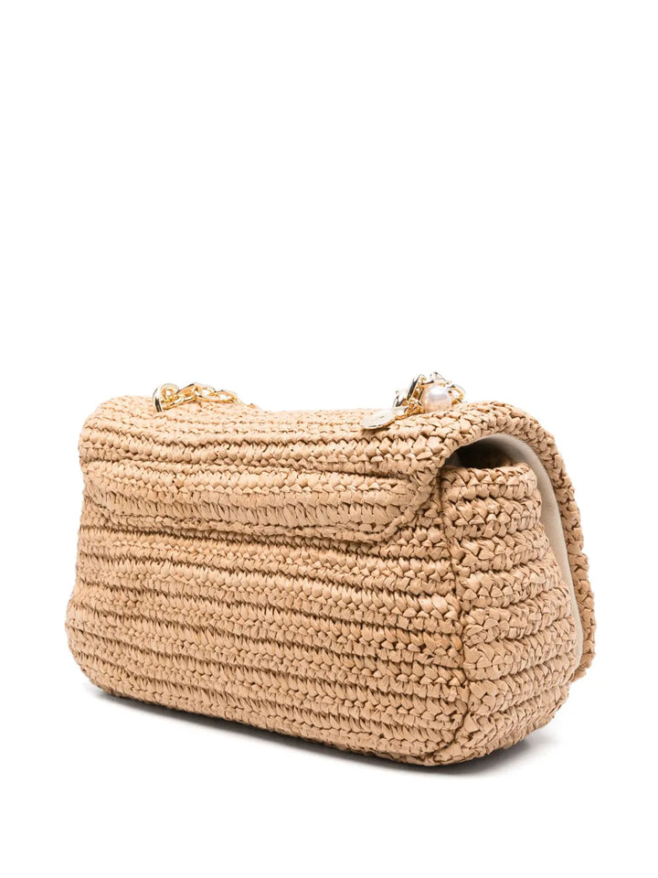 Self-Portraitbow-detail shoulder bag
