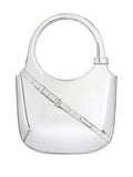 Courresmetallic shoulder bag