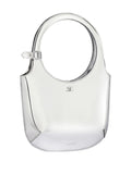 Courresmetallic shoulder bag