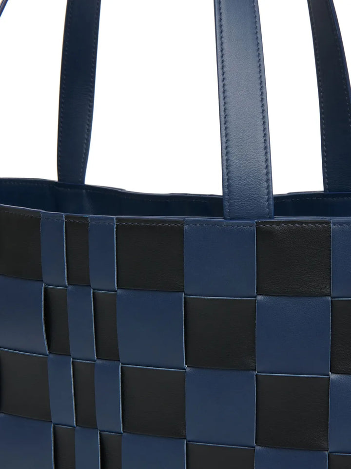 Mansur Gavrielwoven leather tote bag