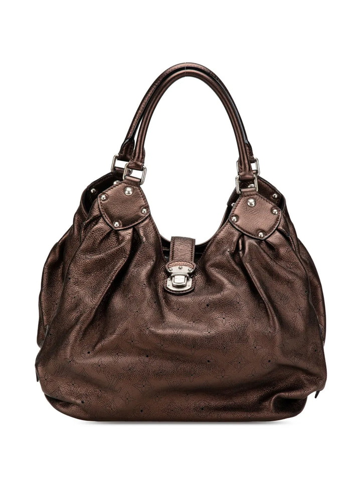 Pre-OwnedLouis Vuitton Pre-Owned2008 Monogram Mahina XL hobo bag