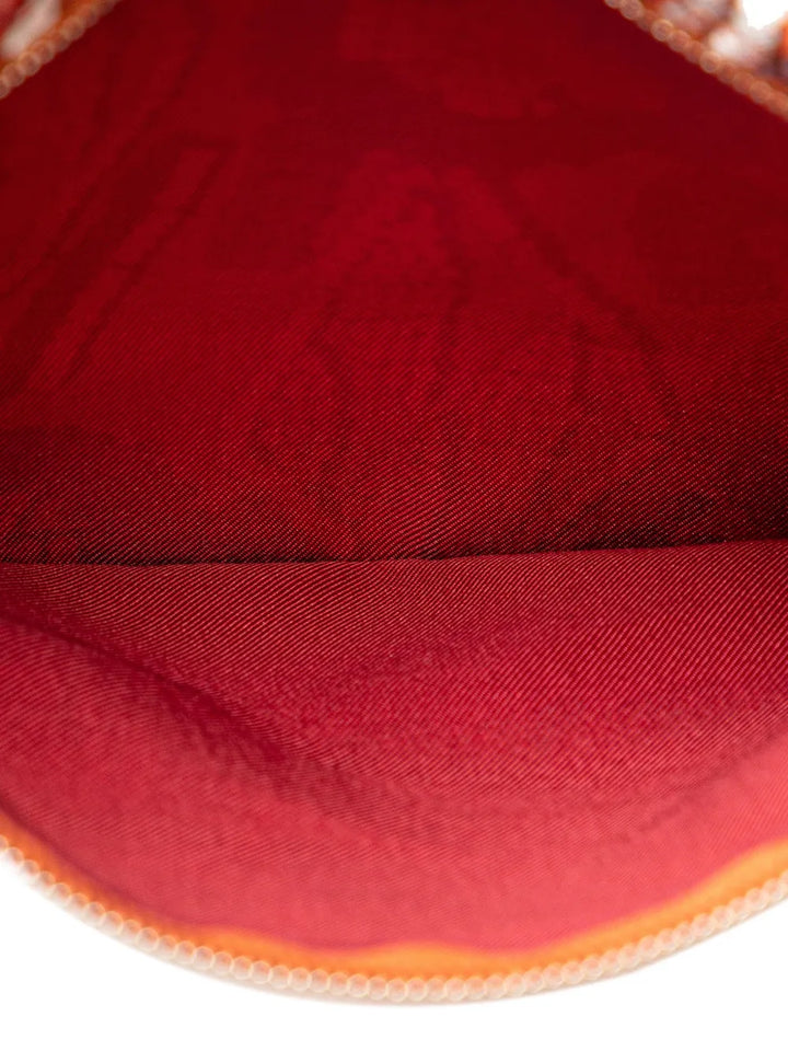 Pre-OwnedHermre-Owned2012 Silk and Barenia Kelly En Perles Silky City 33 crossbody bag