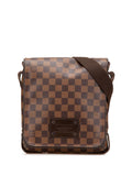 Pre-OwnedLouis Vuitton Pre-Owned2010 Damier Ebene Brooklyn PM crossbody bag
