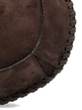 ISABEL MARANTOskan topstitch suede shoulder bag