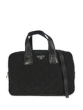 Pre-OwnedPrada Pre-Owned2010s logo-plaque two-way tote bag
