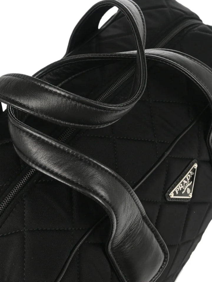 Pre-OwnedPrada Pre-Owned2010s logo-plaque two-way tote bag