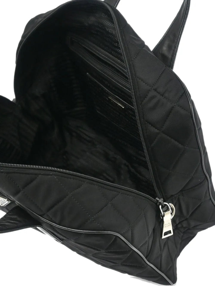 Pre-OwnedPrada Pre-Owned2010s logo-plaque two-way tote bag