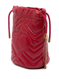 Pre-OwnedGucci Pre-Owned2016-2024 Small GG Marmont Matelasse Leather bucket bag