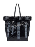 Moschinographic-print tote bag
