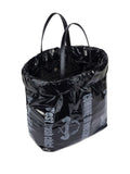 Moschinographic-print tote bag