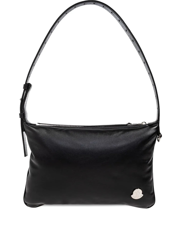 Monclersmall Vetta leather logo-plaque shoulder bag