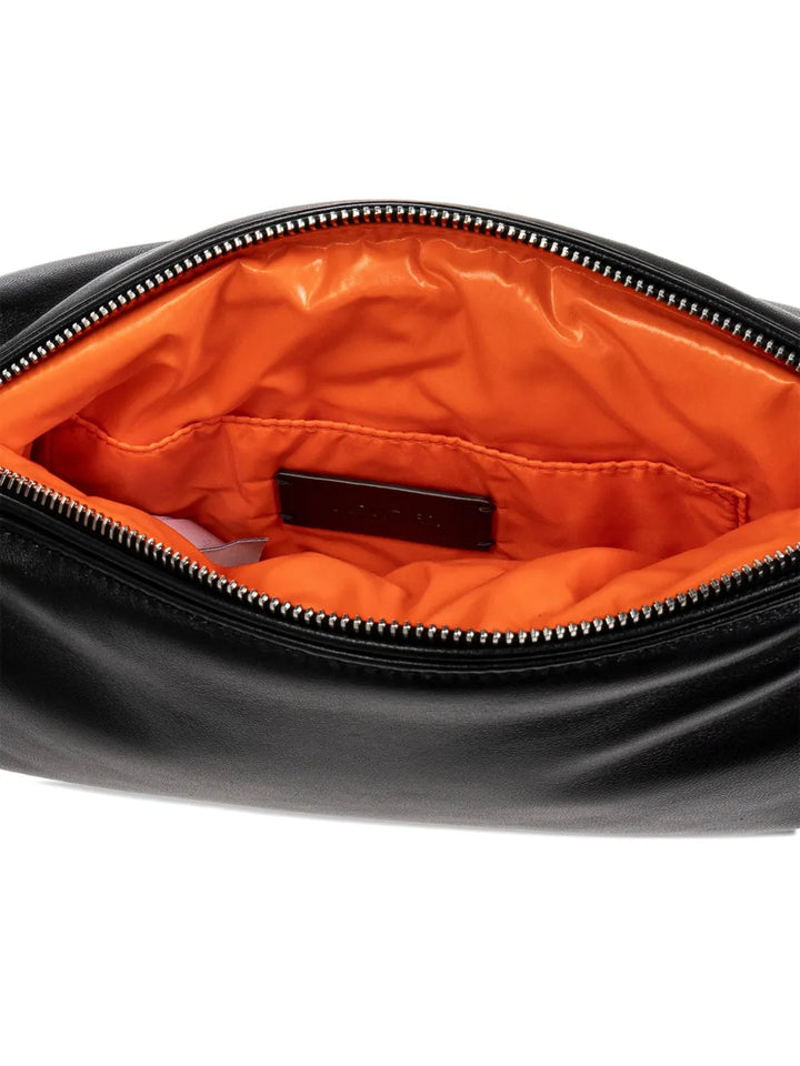 Monclersmall Vetta leather logo-plaque shoulder bag