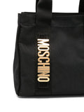Moschinologo-plaque tote bag