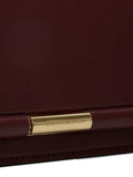Victoria Beckham202 leather bar-detail clutch bag