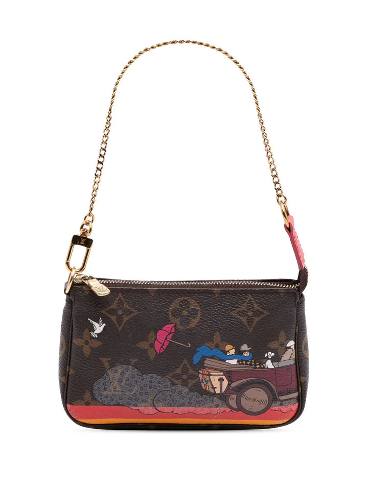 Pre-OwnedLouis Vuitton Pre-Owned2015 Monogram Evasion Illustre Mini Pochette Accessories handbag