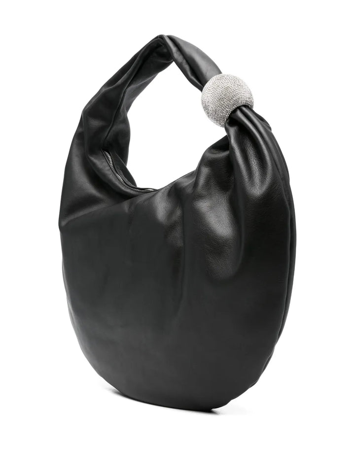 Giuseppe Di Morabitocrystal-embellished knot shoulder bag