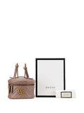 Pre-OwnedGucci Pre-Owned2016-2025 GG Marmont Round Matelasse Leather backpack