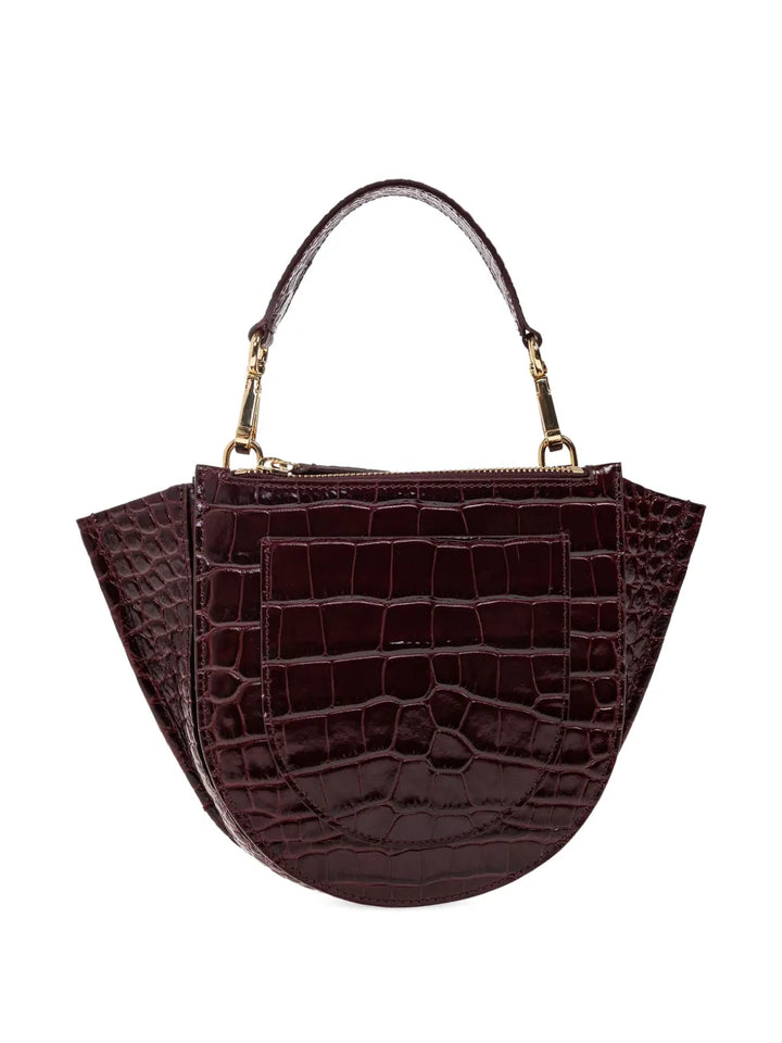 WandlerWandler crocodile-embossed tote bag