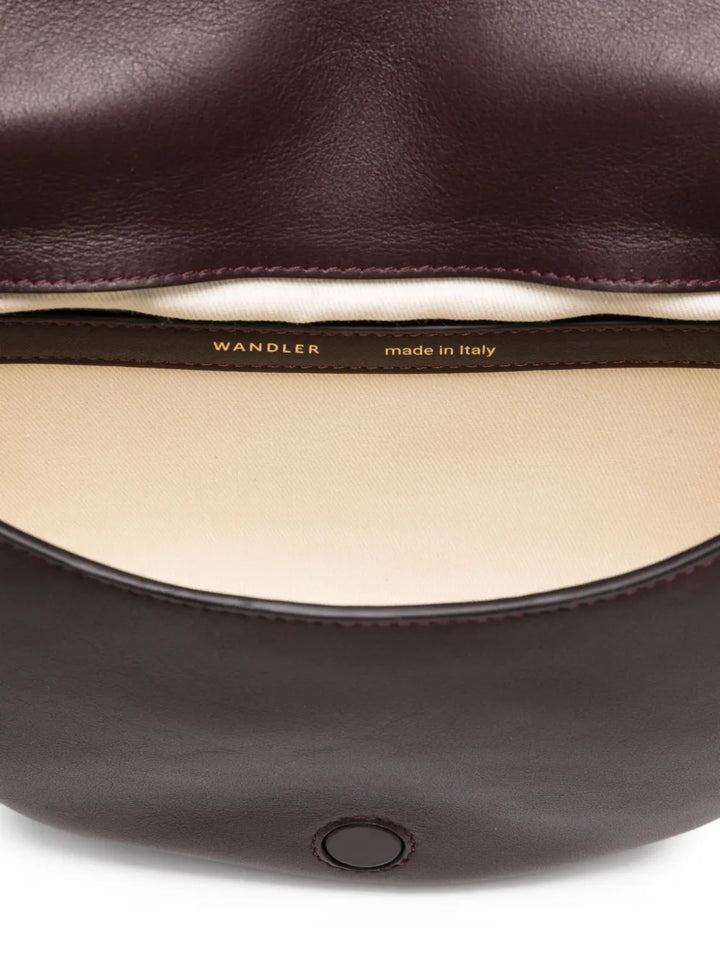 WandlerKate crescent-shaped leather shoulder bag