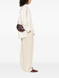 Wandlermini Kate crescent-frame calf leather bag