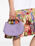 MoschinoHandle-Me curved suede tote bag