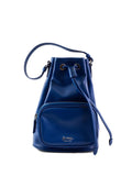 LA ROSEzip leather bucket bag