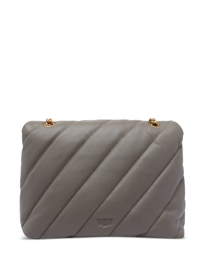 PINKOquilted bird-embellished shoulder bag