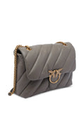 PINKOquilted bird-embellished shoulder bag