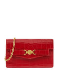 VersaceMedusa Head leather clutch bag