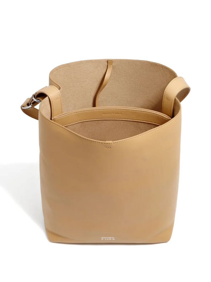 Bimba y Lolalarge Carlino leather shoulder bag