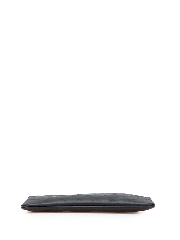 Pre-OwnedCHANEL Pre-Owned2021-2025 Medium Stitched Calfskin CC Cosmetic Case clutch bag
